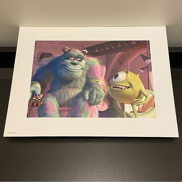 DISNEY Monsters, Inc. Lithograph Portfolio Set - Picture 9 of 9